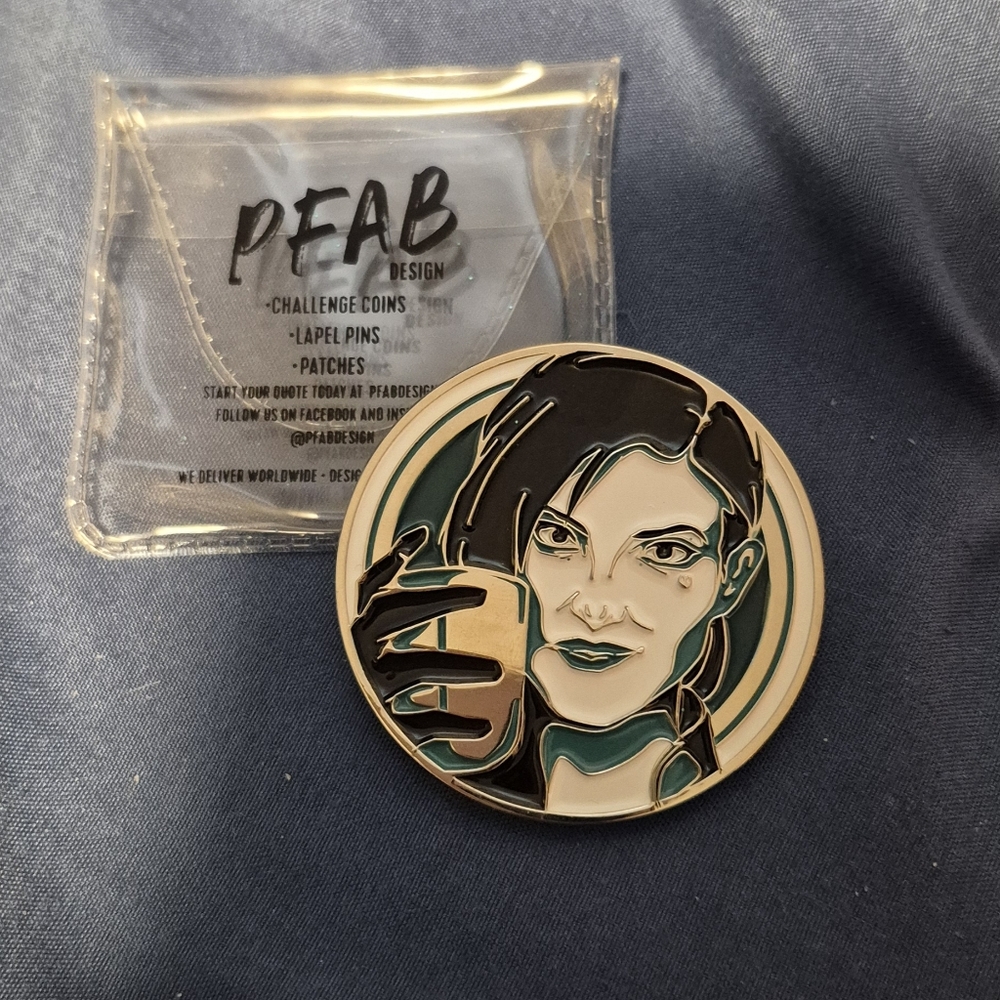 Cara Dune Challange Coin